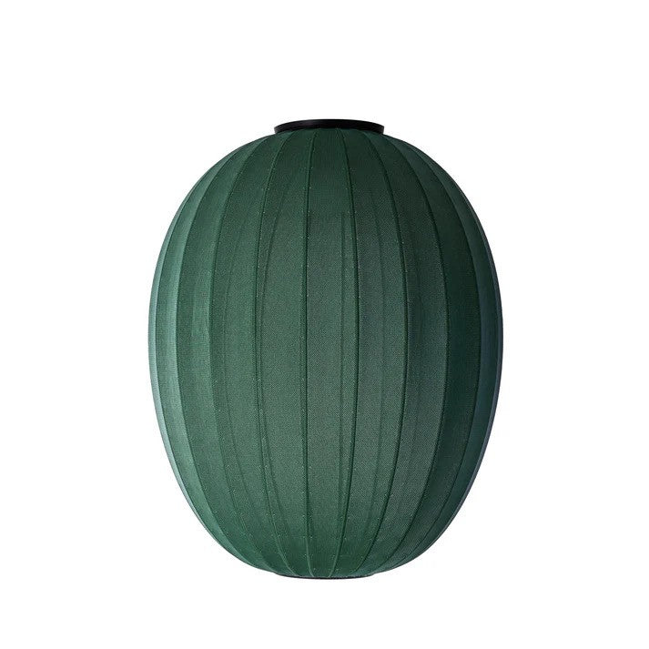 Knit-Wit Ø65 High Oval Loftslampe Tweed Green billede 1