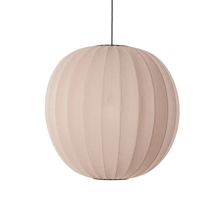 Knit-Wit Ø75 Round Pendel Sand Stone billede 1