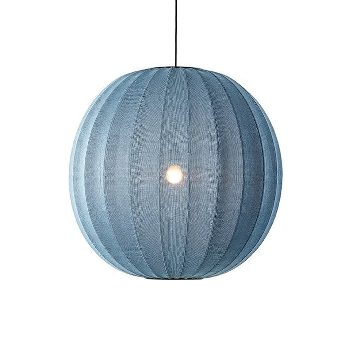 Knit-Wit Ø75 Round Pendel Blue Stone billede 3