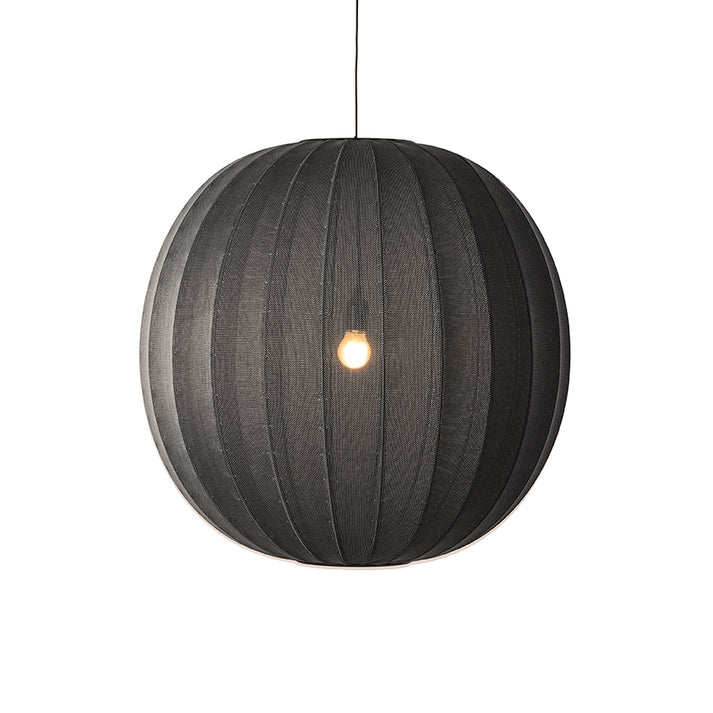 Knit-Wit Ø75 Round Pendel Black billede 1