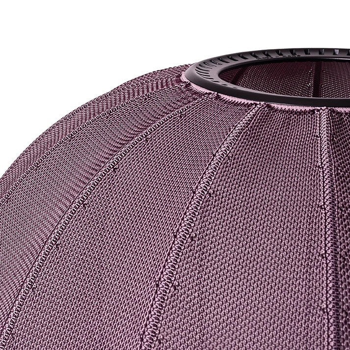 Knit-Wit Ø76 Oval Loftslampe Burgundy billede 2