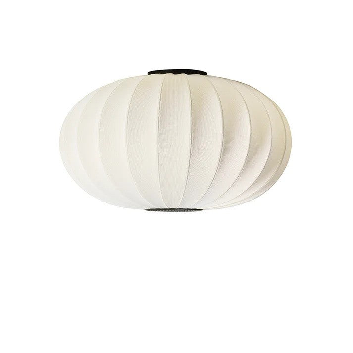 Knit-Wit Ø76 Oval Loftslampe Pearl White billede 1