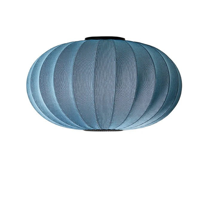 Knit-Wit Ø76 Oval Loftslampe Blue Stone billede 1