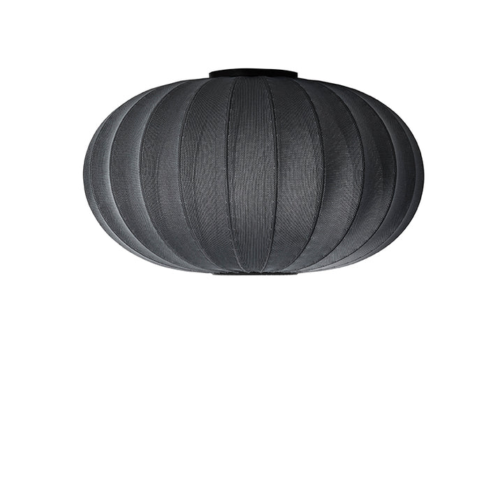 Knit-Wit Ø76 Oval Loftslampe Black billede 1