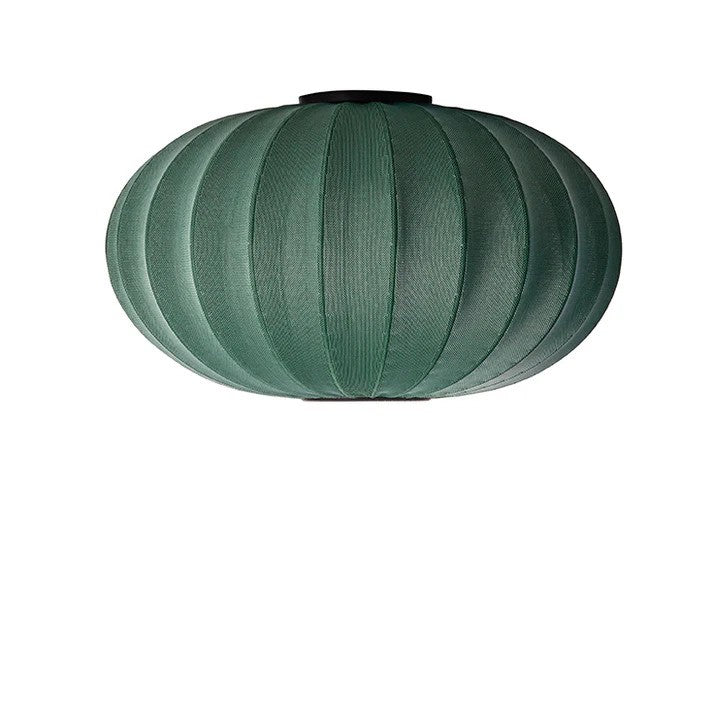 Knit-Wit Ø76 Oval Loftslampe Tweed Green billede 1