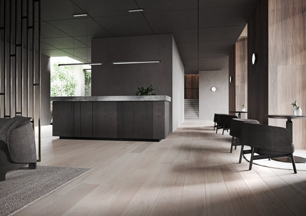 Inlay S1900 matsort satinsølv LED pendel billede 3