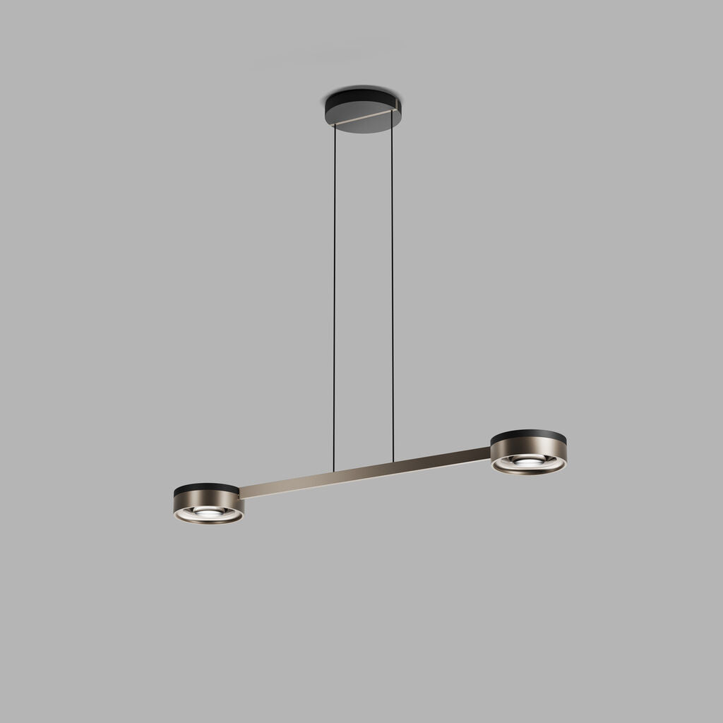 Blade S2 Slim matsort satinguld LED pendel billede 2