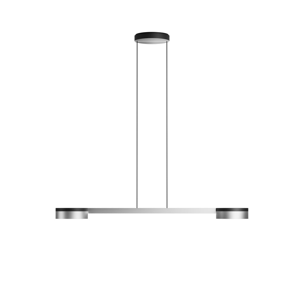 Blade S2 Slim matsort satinsølv LED pendel billede 1