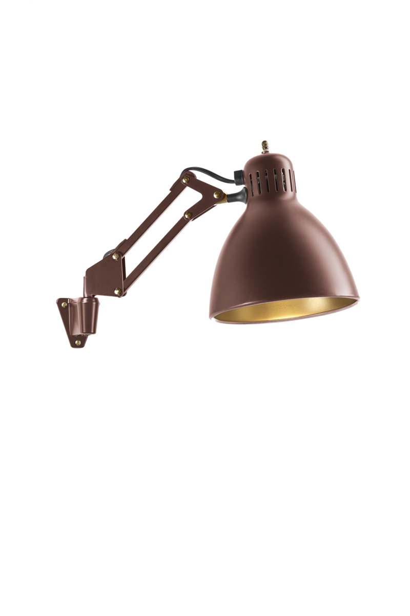Archi W1 E27 Maple Red væglampe billede 1