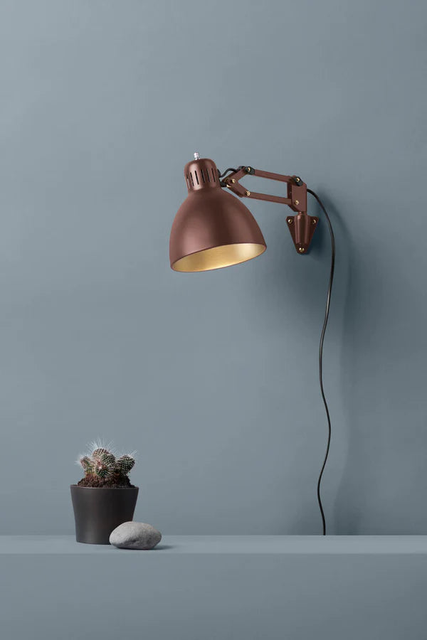 Archi W1 E27 Maple Red væglampe billede 3