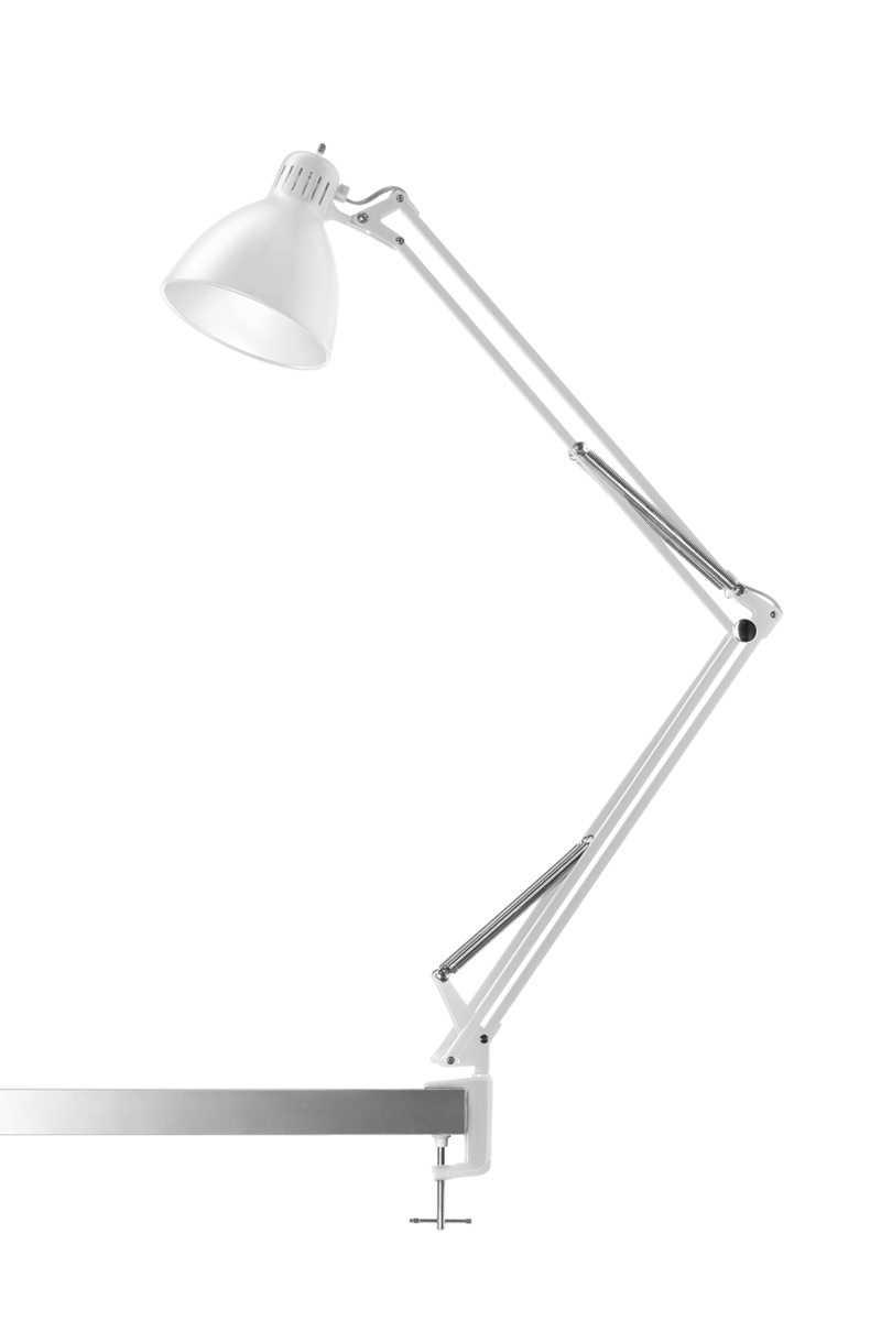 Archi T2 E27 hvid bordlampe billede 1