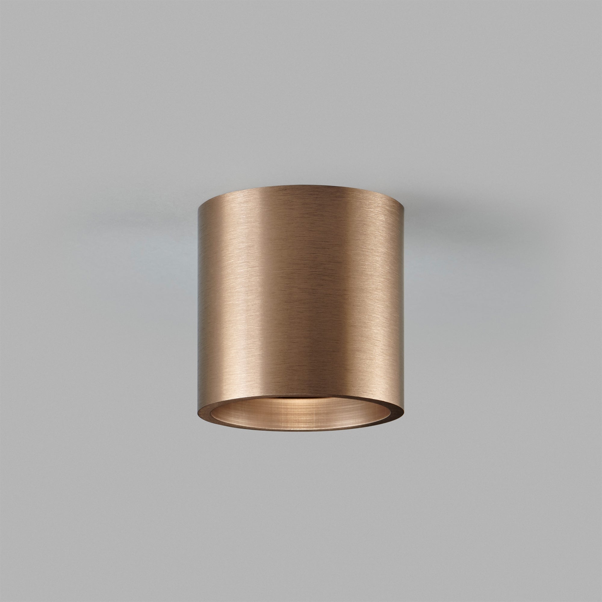 Solo Round Rose Gold Loftslampe billede 2