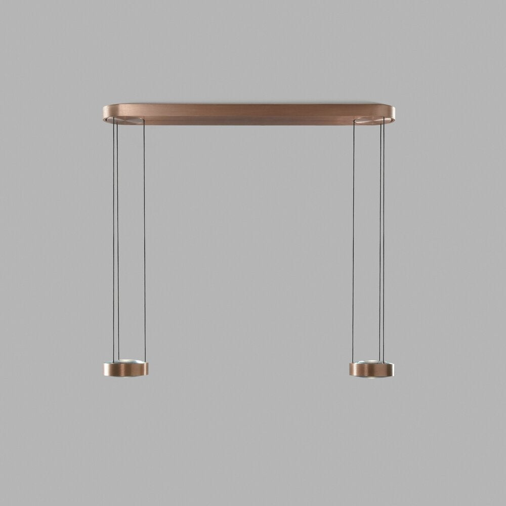 Orbit Pendel 2 Rose Gold billede 1