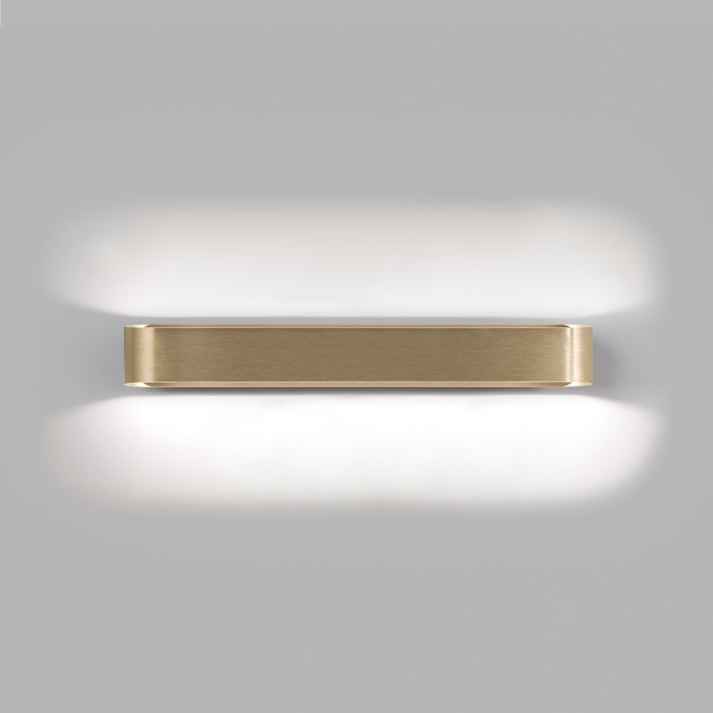 Aura W3 LED 2700/3000K væglampe messing billede 1