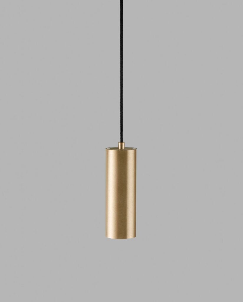 Zero S1 messing LED pendel billede 1
