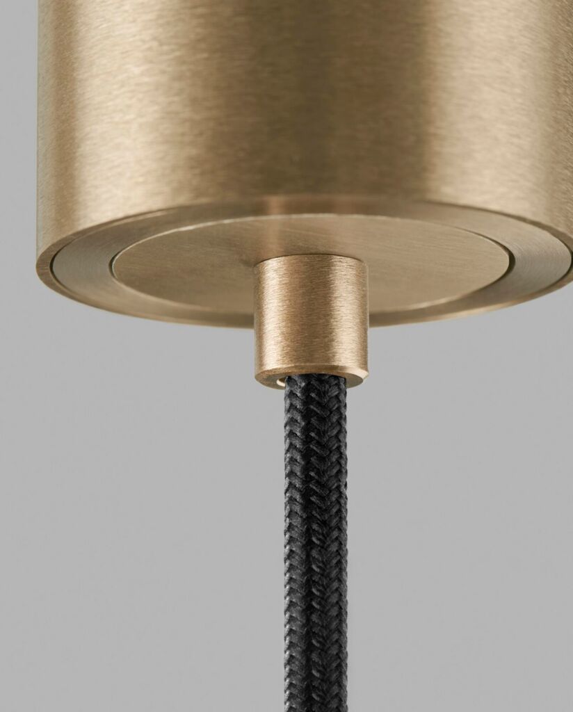 Zero S1 messing LED pendel billede 2