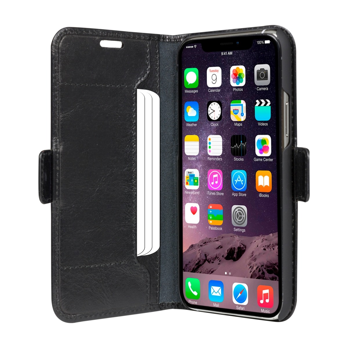Dbramante Copenhagen Slim iPhone 11 Pro Cover, sort billede 3