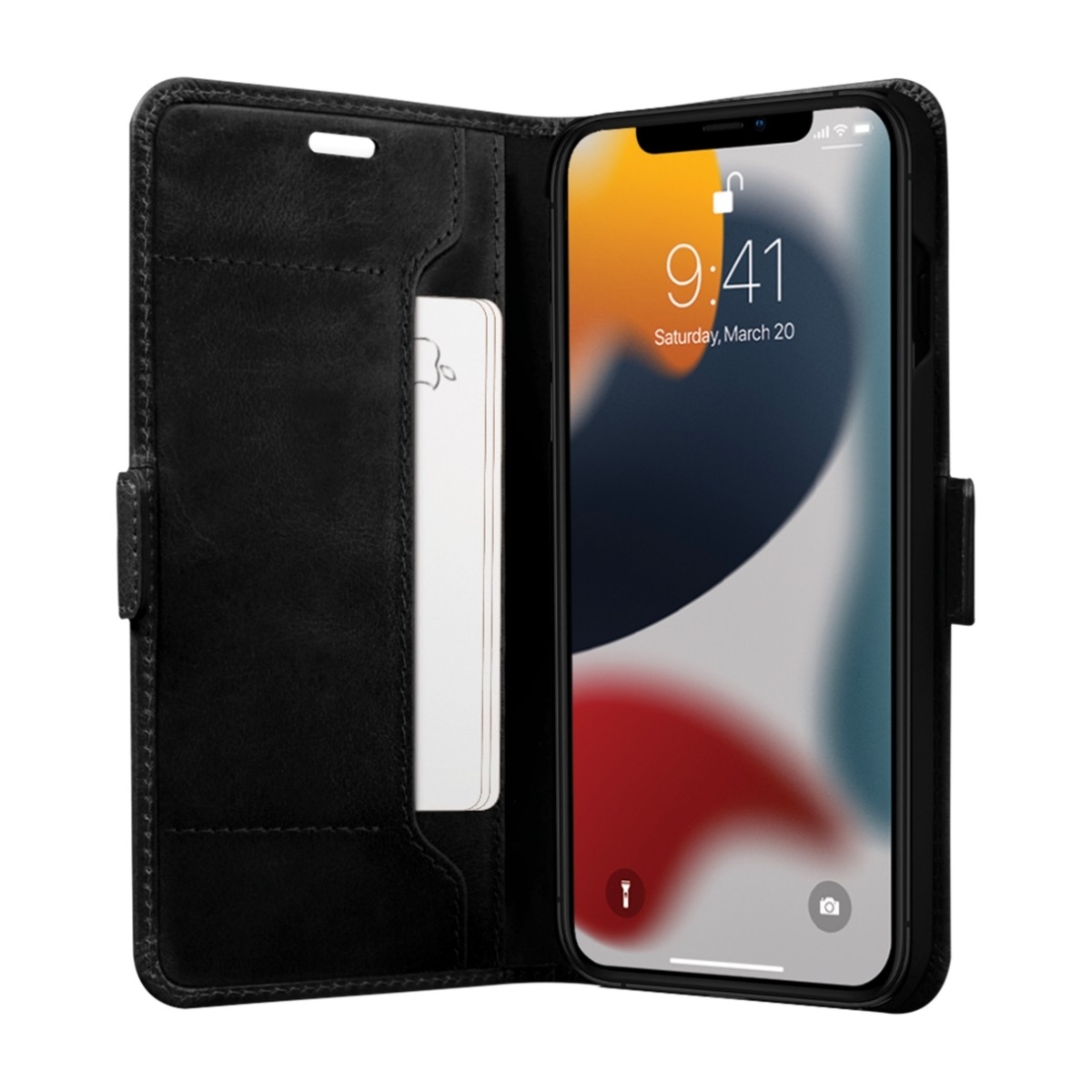 Dbramante Copenhagen Slim iPhone 13 Cover, sort billede 2