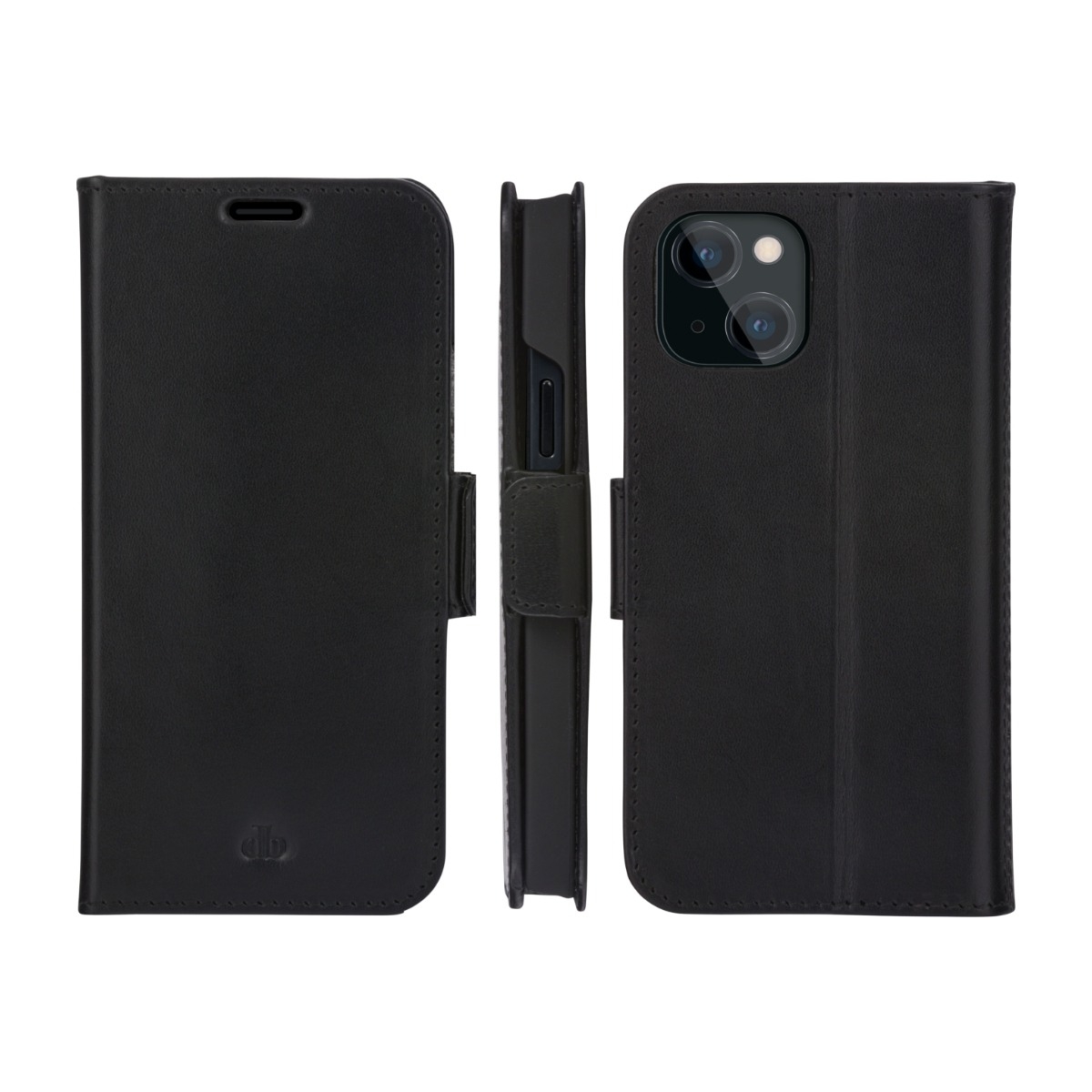 Dbramante Copenhagen Slim iPhone 13 Cover, sort billede 3
