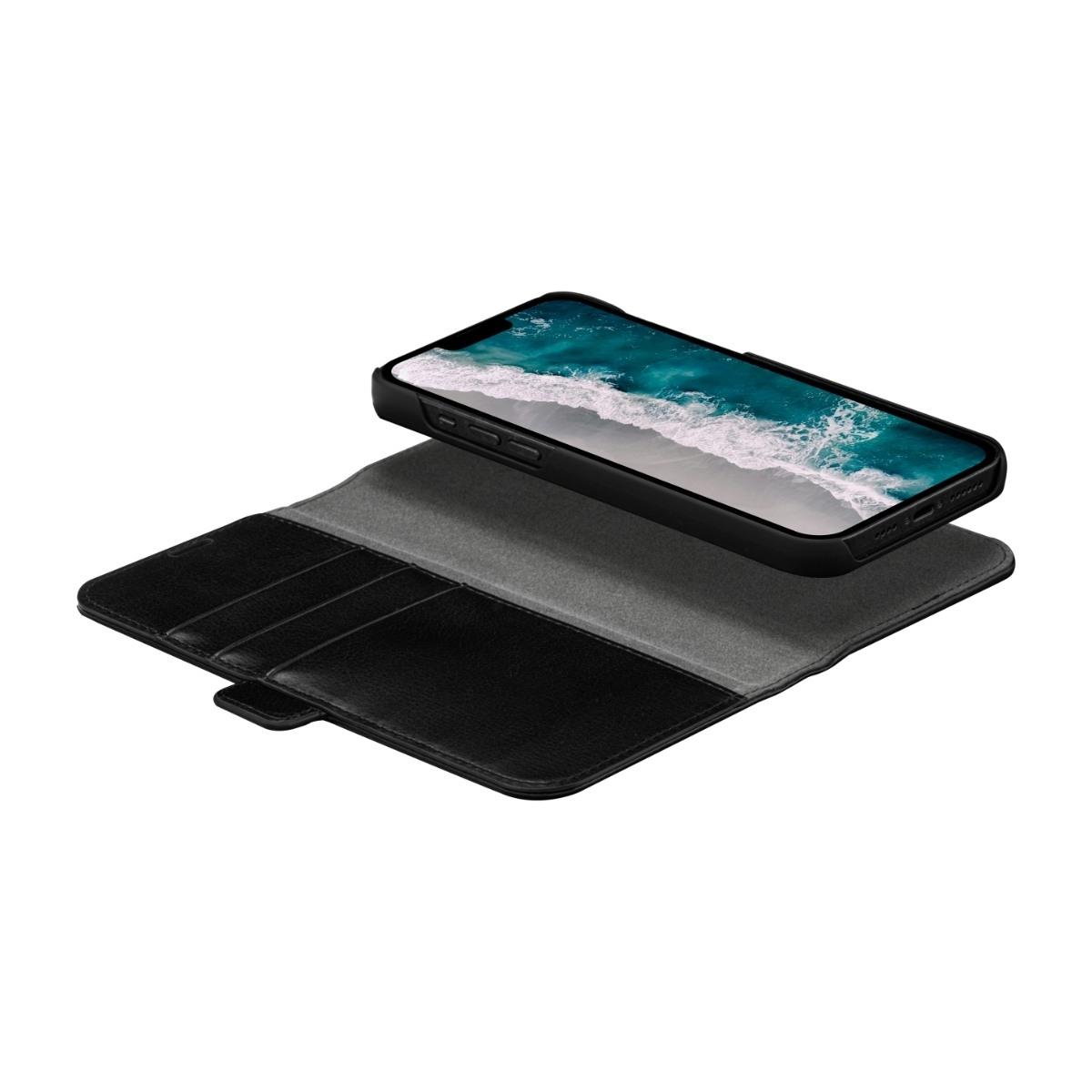 Dbramante Stockholm iPhone 14 Plus 2-I-1-Cover, sort billede 2