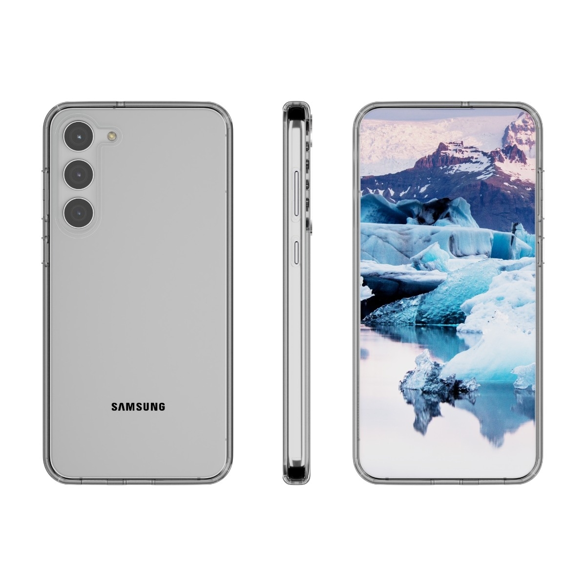 Dbramante Samsung Galaxy S23+ Iceland Pro Cover, gennemsigtigt billede 3