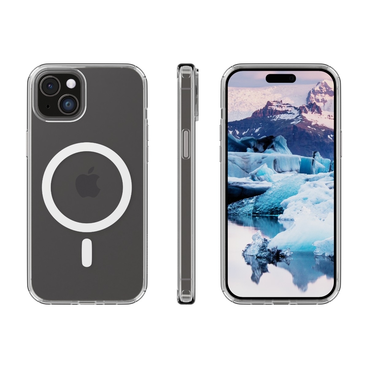 Dbramante Iceland Pro MagSafe iPhone 15 Plus Cover, gennemsigtigt billede 3