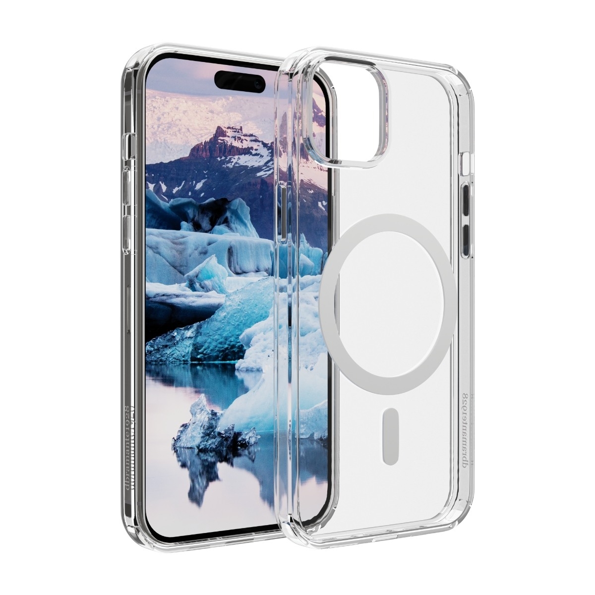 Dbramante Iceland Pro MagSafe iPhone 15 Plus Cover, gennemsigtigt billede 2