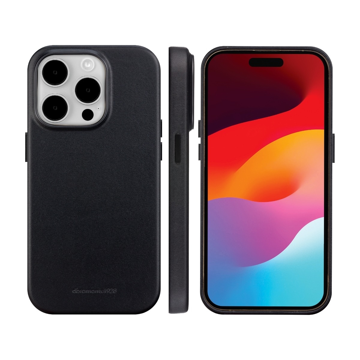 Dbramante iPhone 15 Pro Max Roskilde Cover MagSafe, sort billede 3