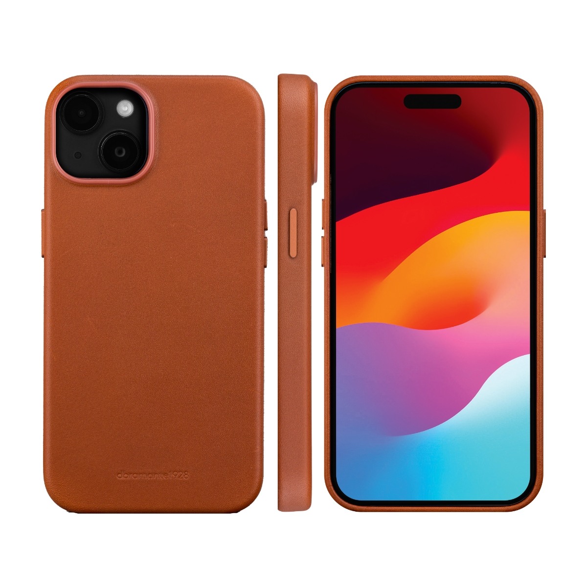 Dbramante iPhone 15 Roskilde Cover MagSafe, brun billede 3