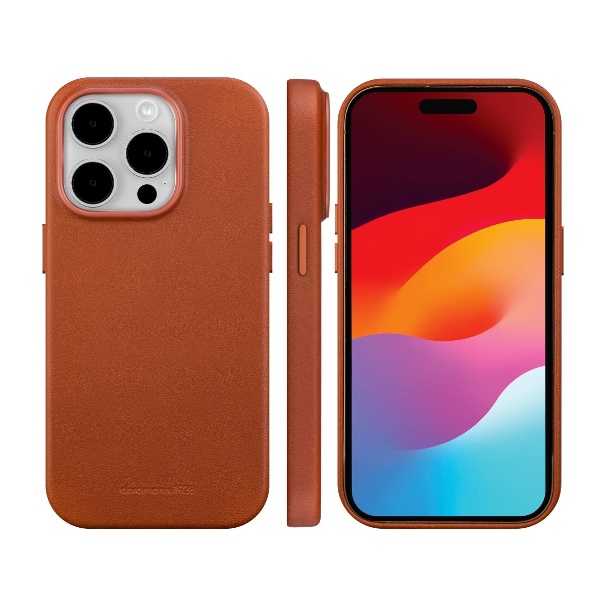 Dbramante iPhone 15 Pro Max Roskilde Cover MagSafe, brun billede 3