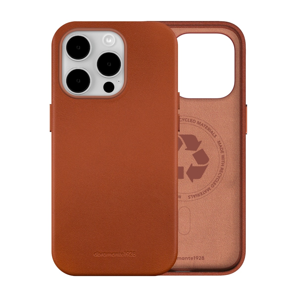 Dbramante iPhone 15 Pro Max Roskilde Cover MagSafe, brun billede 1