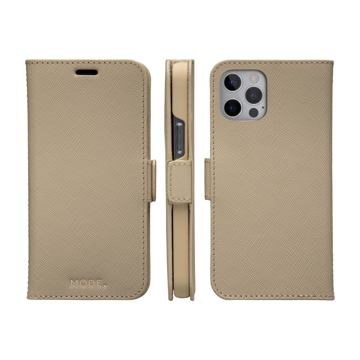 Dbramante Milano Pung/Cover iPhone 12/12 Pro sand billede 4