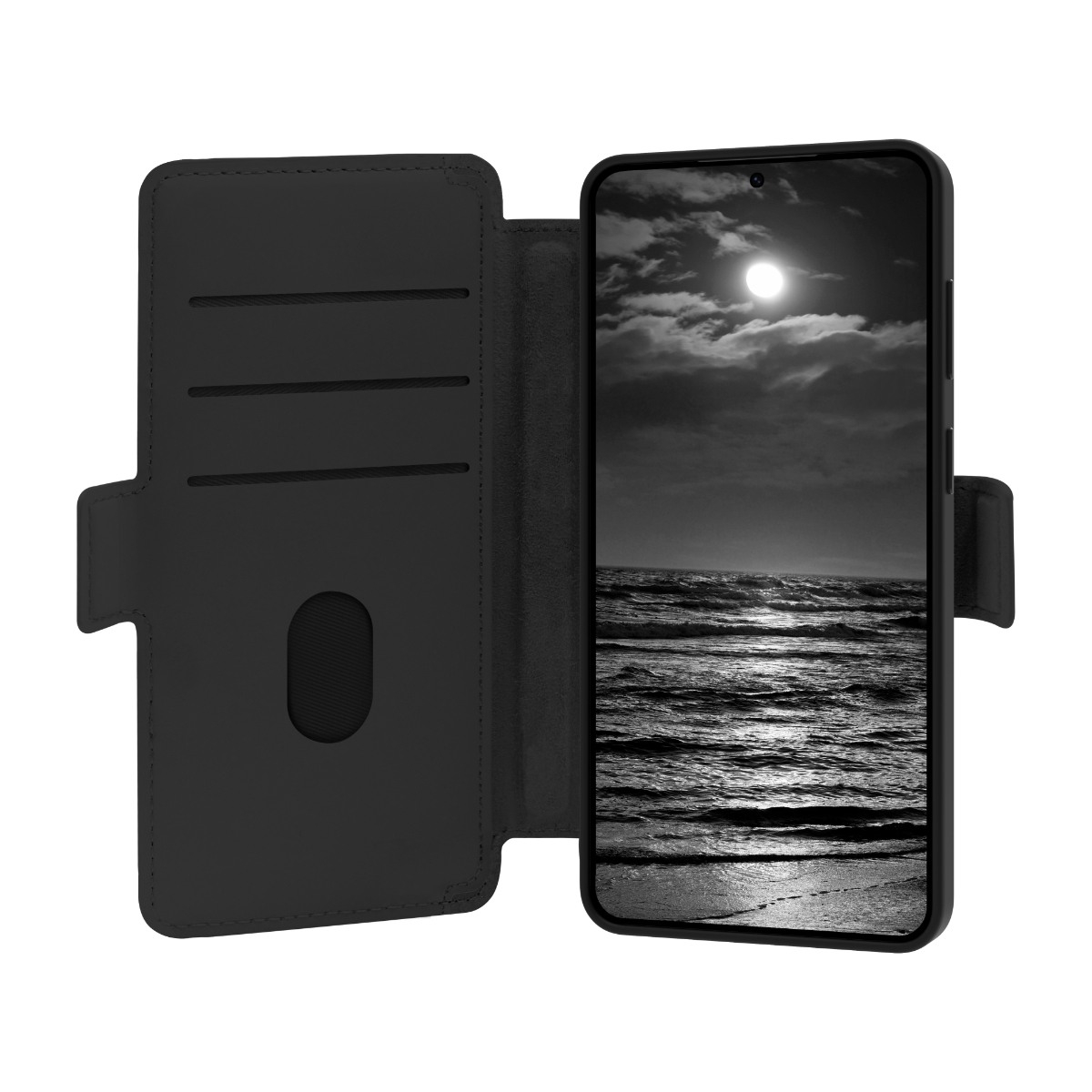 Dbramante1928 Samsung Galaxy S26+ Lynge MagSafe/Qi2 ICON wallet flip cover, sort billede 2