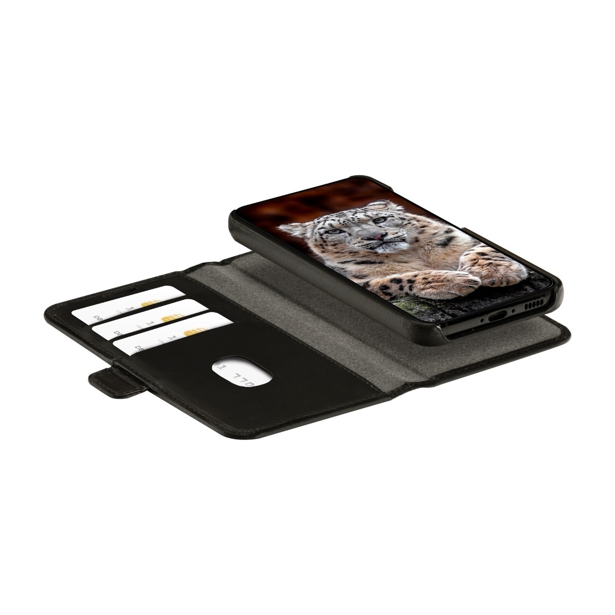Dbramante Samsung Galaxy A55 Lynge 2IN1 Cover, sort billede 2