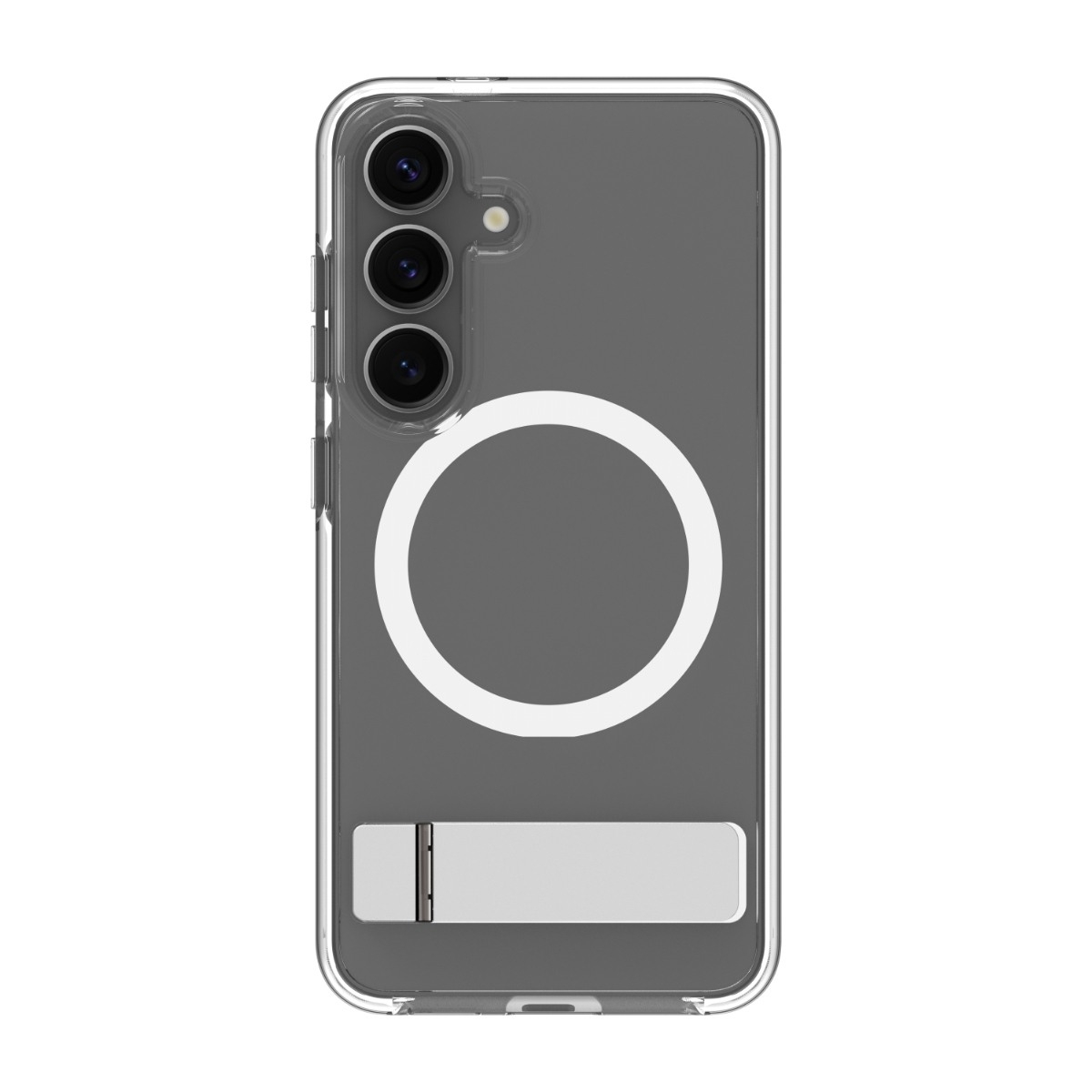 Dbramante Samsung Galaxy S25 Iceland Pro Qi2 kickstand cover, gennemsigtig billede 4