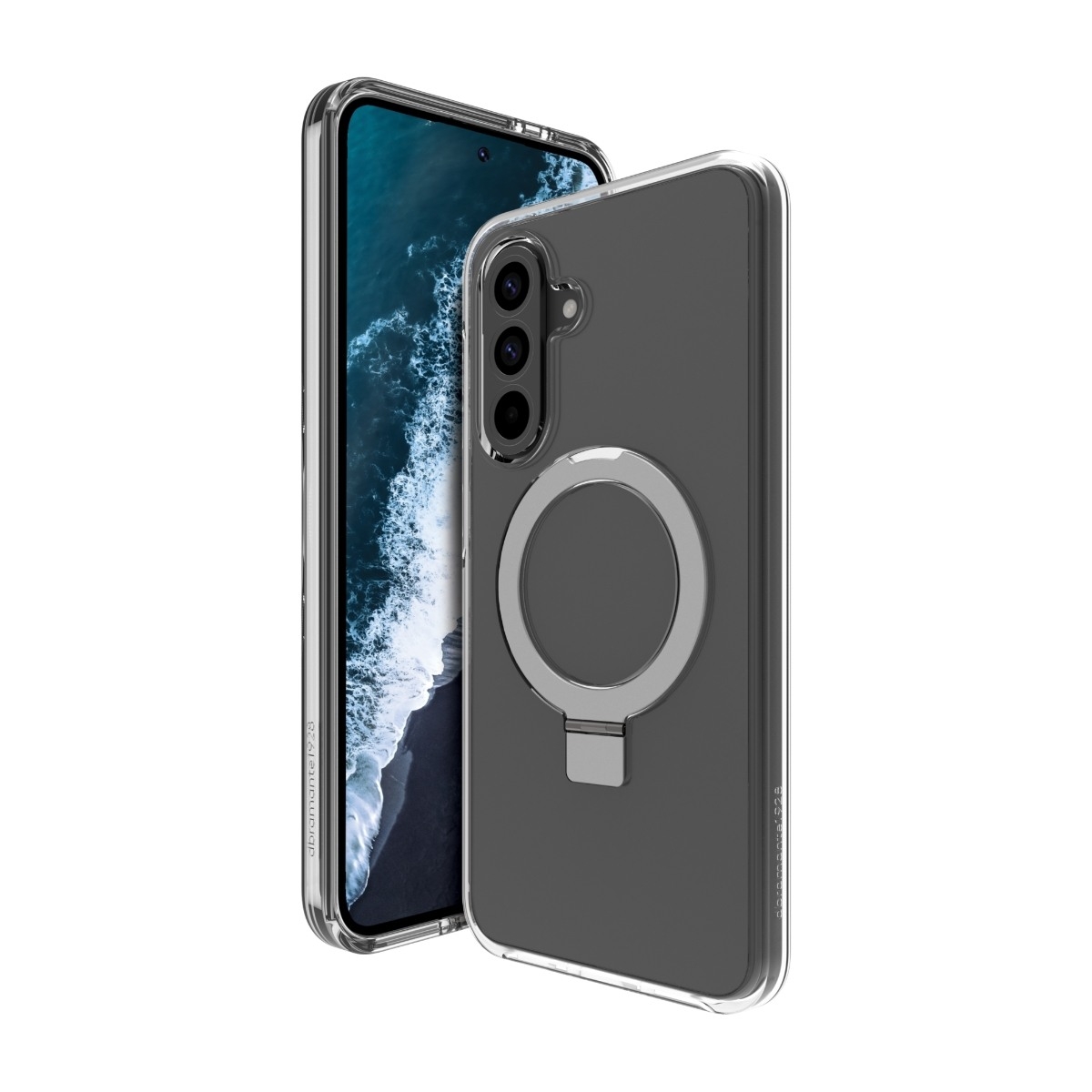 Dbramante Samsung Galaxy A56 Iceland Pro kickstand cover, gennemsigtig billede 1