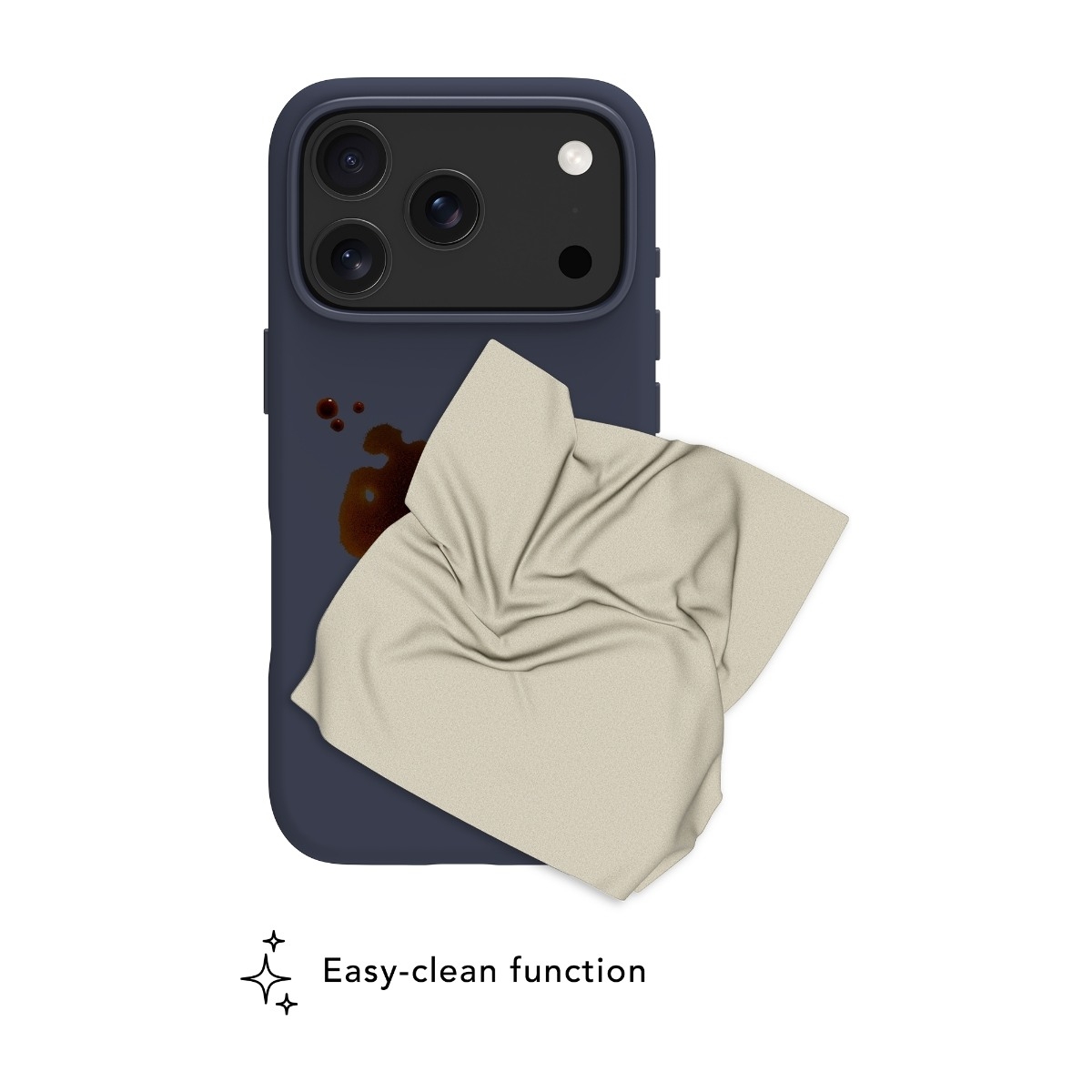 Dbramante1928 iPhone 17 Pro Roskilde MagSafe ICON cover, blå billede 3