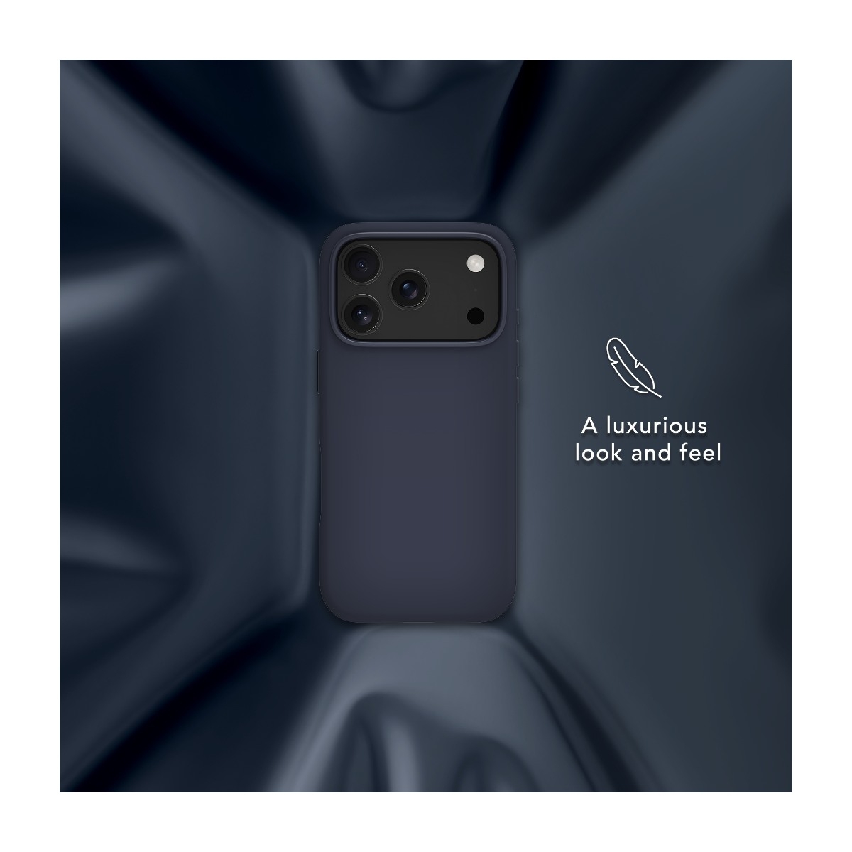 Dbramante1928 iPhone 17 Pro Roskilde MagSafe ICON cover, blå billede 2