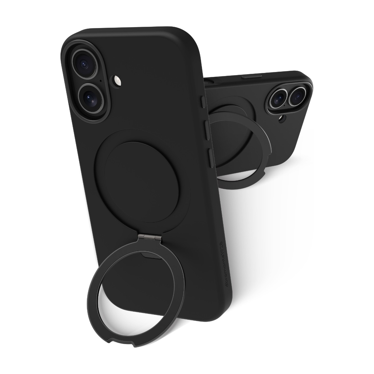 Dbramante1928 iPhone 17 Roskilde MagSafe Kick ICON cover, sort billede 1