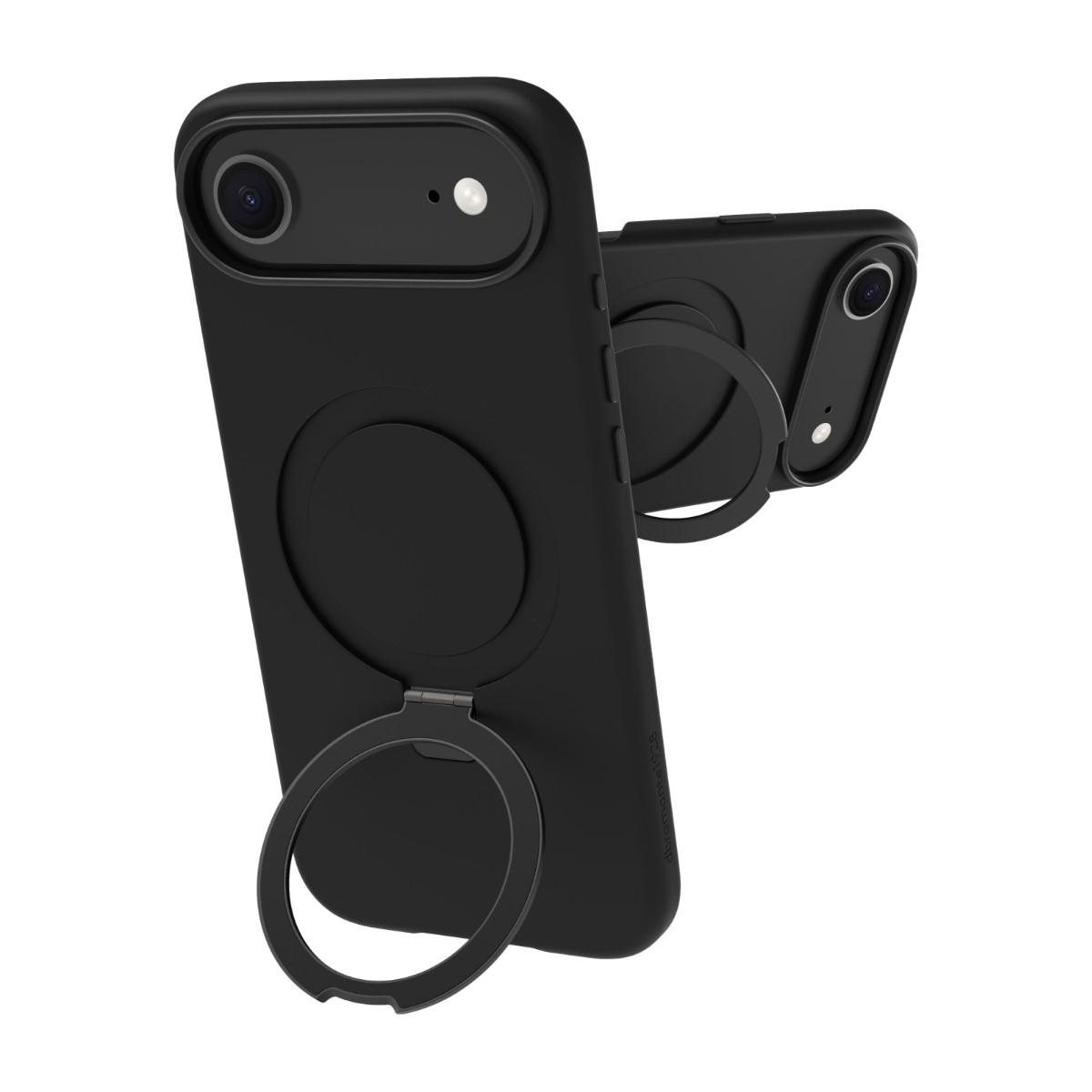 Dbramante1928 iPhone Air Roskilde MagSafe Kick ICON cover, sort billede 1