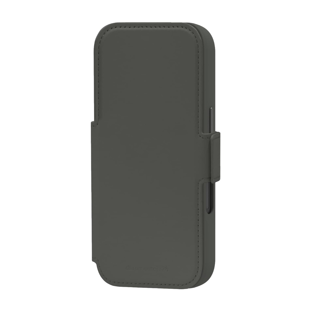 Dbramante1928 iPhone 17 Pro Lynge MagSafe ICON wallet flip cover, grå billede 1