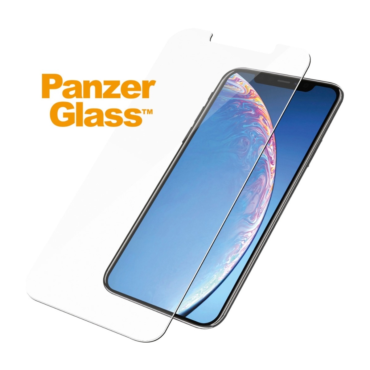 PanzerGlass iPhone X/XS/11 Pro skærmbeskytter, sort billede 2