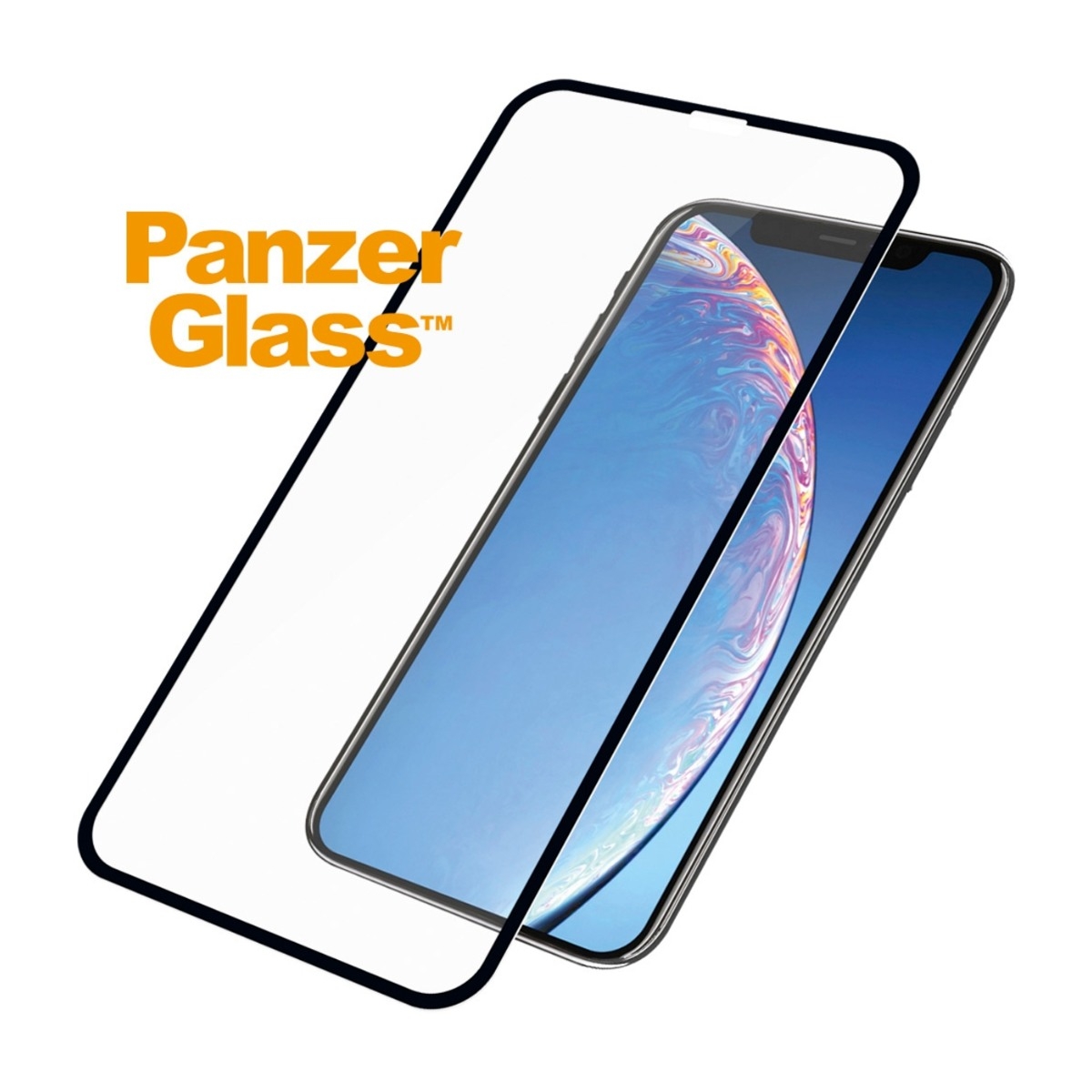 PanzerGlass iPhone XS Max/11 Pro Max CF skærmbeskytter, sort billede 2