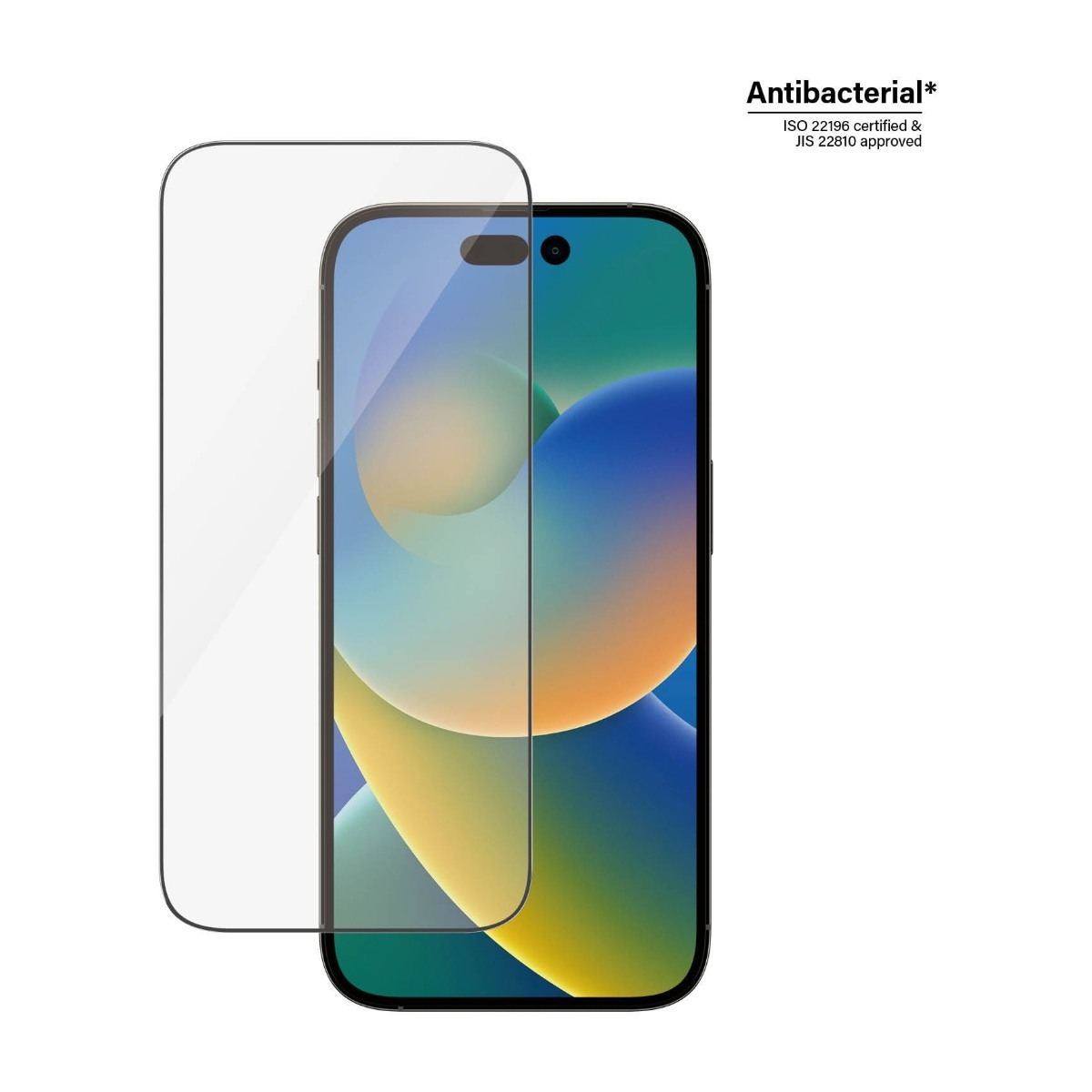PanzerGlass iPhone 14 Pro Antibakteriel skærmbeskytter billede 4