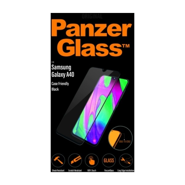 PanzerGlass Samsung Galaxy A40 skærmbeskytter billede 1