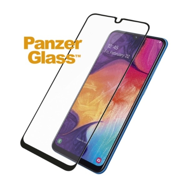 PanzerGlass Samsung Galaxy A30/A30S/A50 skærmbeskytter, sort billede 2