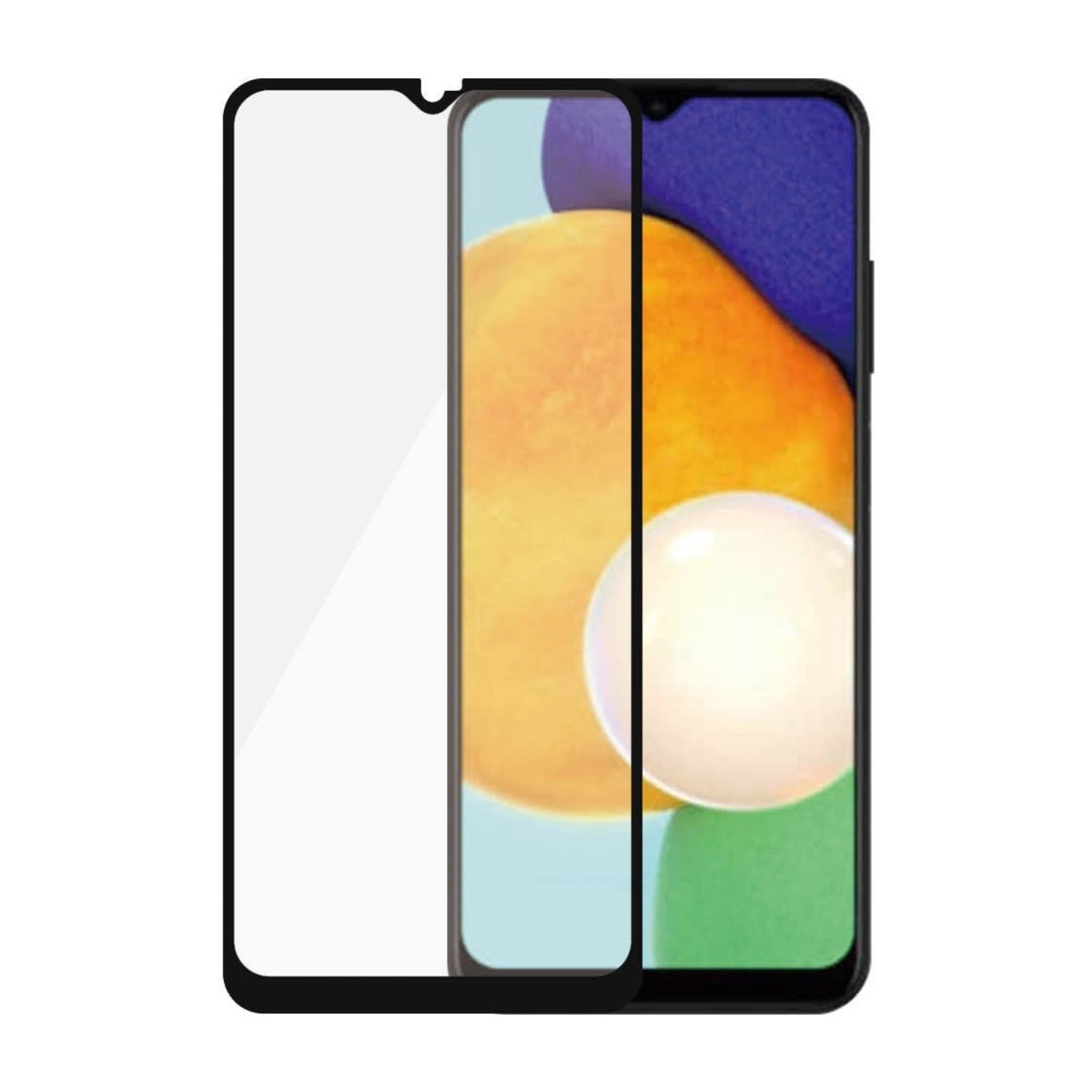 PanzerGlass Samsung Galaxy A03S/A03 Case Friendly skærmbeskytter, sort billede 2