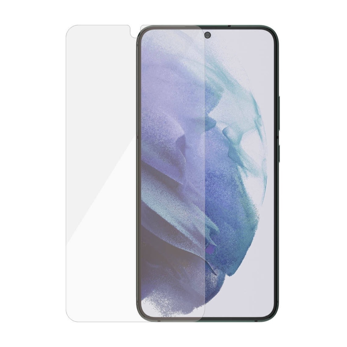 PanzerGlass Samsung Galaxy S22+ Case Friendly Antibakteriel skærmbeskytter, sort billede 3