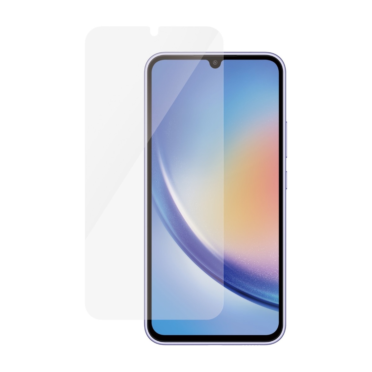 PanzerGlass Samsung Galaxy A34 skærmbeskytter Ultra-Wide Fit, sort billede 2
