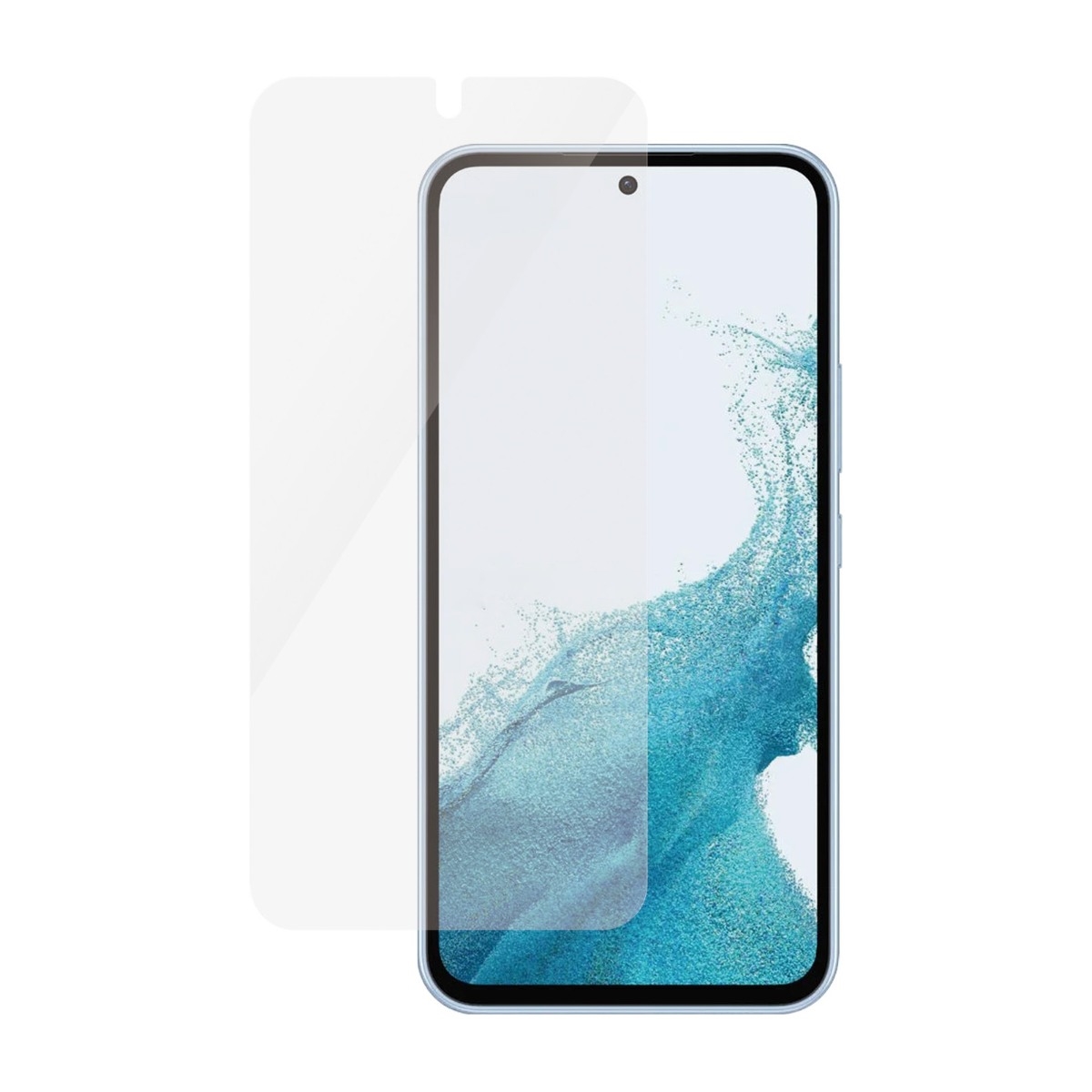 PanzerGlass Samsung Galaxy A54 skærmbeskytter Ultra-Wide Fit, sort billede 3